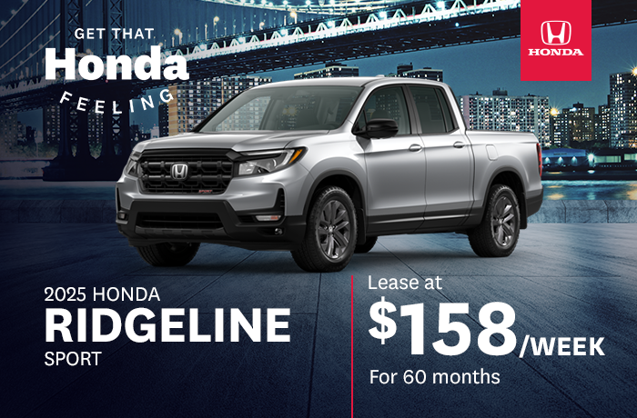 Bannière de Honda Ridgeline Sport 2025